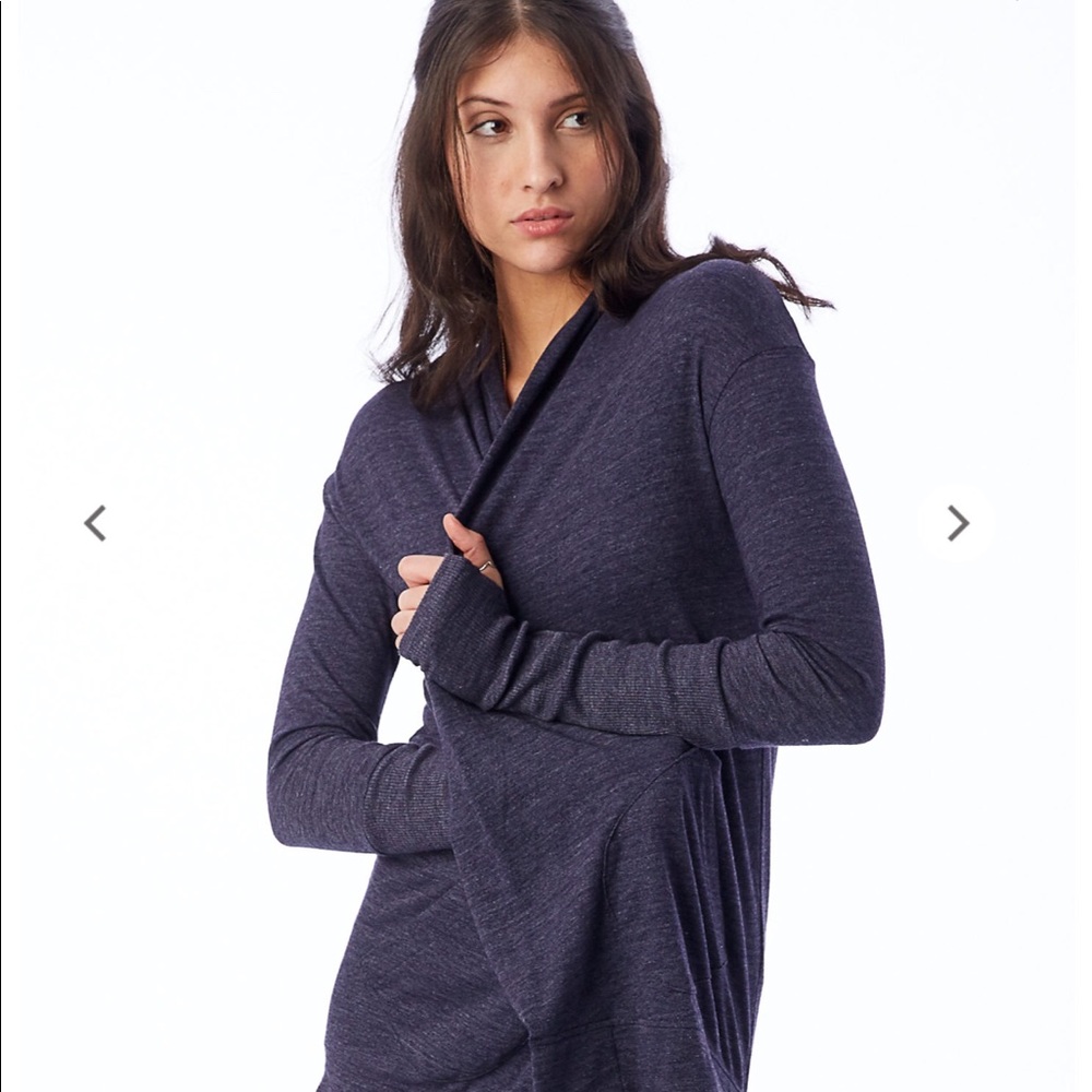 Alternative Apparel Rib-Sleeve Eco-Jersey Wrap